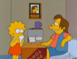 Una sequenza di Lisa dieci e lode de I Simpson