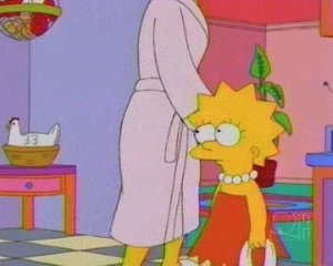Una sequenza di Lisa dieci e lode della stagione 10 de I Simpson