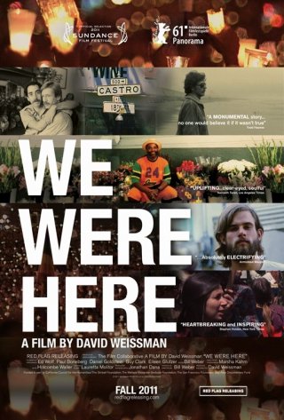 We Were Here: poster del documentario dedicato alla diffusione dell'AIDS a San Francisco