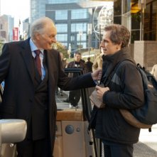 Ben Stiller insieme ad Alan Alda in una scena di Tower Heist: Colpo ad alto livello