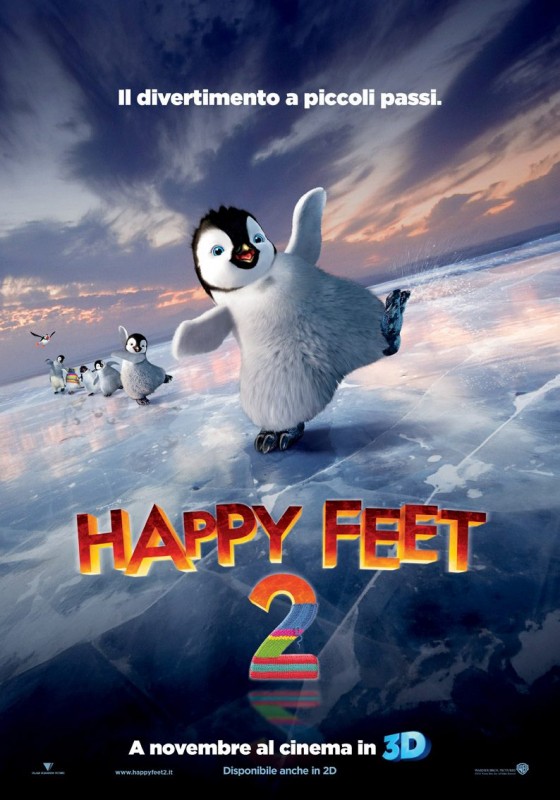 Happy Feet 2 In 3D La Locandina Italiana Del Film 221199