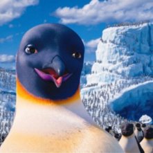 Happy Feet 2 in 3D: la mamma pinguino Gloria in una scena del film