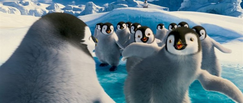 Happy Feet 2 In 3D Una Scena Tratta Dal Film D Animazione Diretto Da George Miller 221212