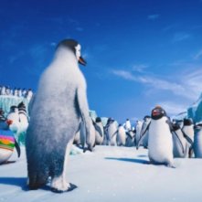 Happy Feet 2 in 3D: una suggestiva scena del film d'animazione diretto da George Miller