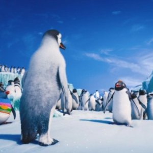 Happy Feet 2 in 3D: una suggestiva scena del film d'animazione diretto da George Miller
