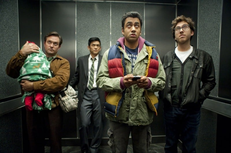 John Cho e Kal Penn nel film A Very Harold & Kumar Christmas