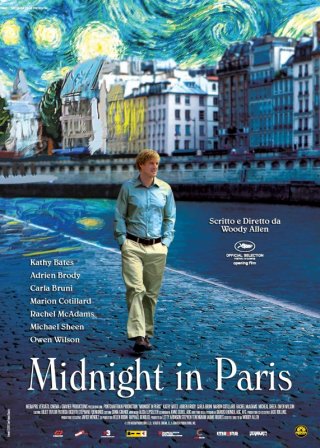 Midnight in Paris: la locandina italiana del film