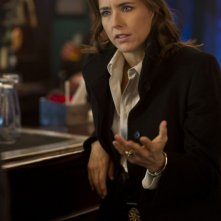Téa Leoni nei panni dell'agente speciale Claire Denham in una scena di Tower Heist: Colpo ad alto livello