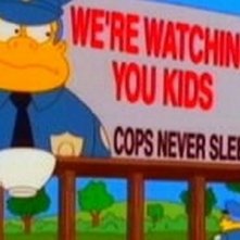 Una scena dell'episodio Schermaglie fra generazioni ( Stagione 10 - I Simpson )