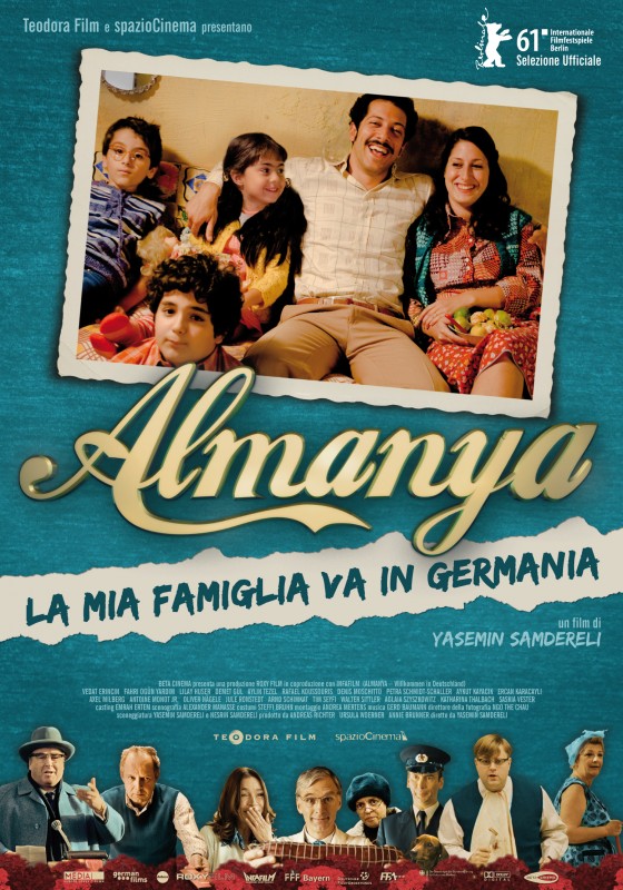 Almanya La Mia Famiglia Va In Germania La Locandina Italiana Del Film 221624