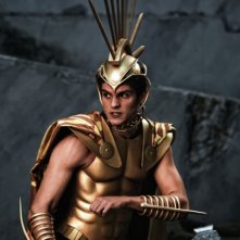 Daniel Sharman nei panni di Ares in una scena del film epico Immortals 3D