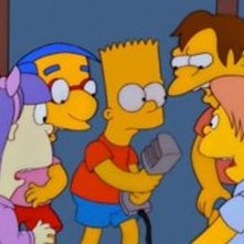 I Simpson, stagione 10: una scena dell'episodio Schermaglie fra generazioni