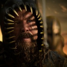 Mickey Rourke è Re Iperione in una scena del film epico Immortals 3D