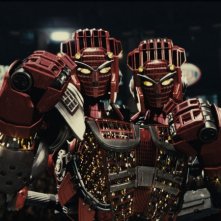 Real Steel: Twin Cities, il robot a due teste sul ring in una scena del film