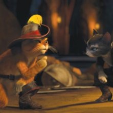 Il gatto con gli stivali: un'immagine tratta dal nuovo film d'animazione della Dreamworks
