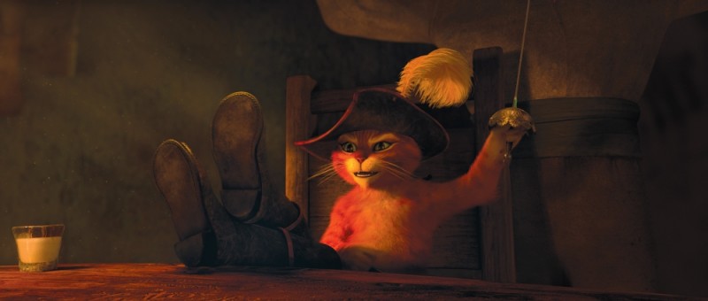 Il Gatto Con Gli Stivali Una Scena Del Nuovo Film D Animazione Della Dreamworks 221728