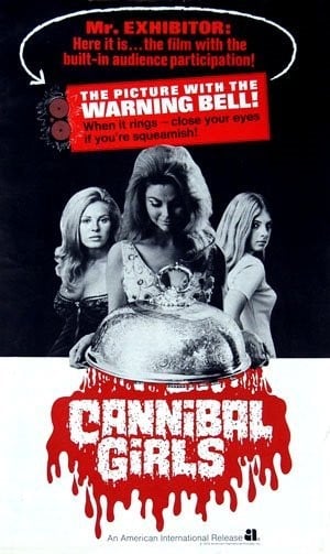 Cannibal Girls: la locandina americana