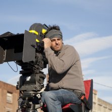 Il regista Massimo Venier sul set del film Il giorno in più