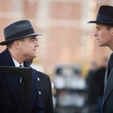 J.Edgar: Leonardo DiCaprio e Armie Hammer in una immagine del film
