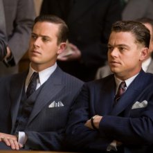 J.Edgar: Leonardo DiCaprio e Armie Hammer in una scena del film