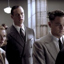 Leonardo DiCaprio e Naomi Watts in una scena di J.Edgar con Armie Hammer