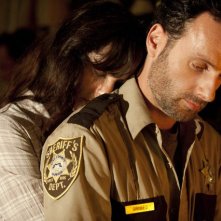 The Walking Dead: Andrew Lincoln e Sarah Wayne Callies nell'episodio La rosa di Cherokee