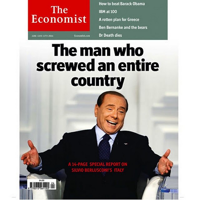 L Uomo Che Ha Fregato Un Paese Una Copertina Dell Economist Dedicata A Berlusconi 222008