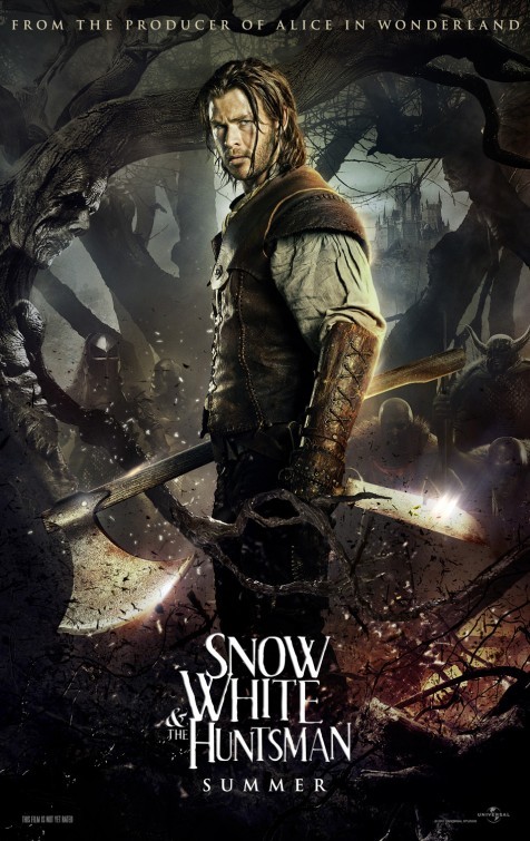 Snow White And The Huntsman Character Poster Per Chris Hemsworth 222108