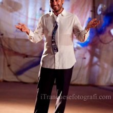 Vincenzo Palazzo durante il Festival Mareart