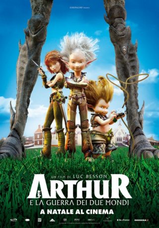 Arthur 3 - La guerra dei due mondi: la locandina italiana del film