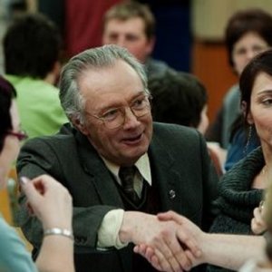Gilbert Sicotte in una scena de Le vendeur danza con Nathalie Cavezzali
