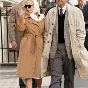 Michelle Williams in My Week With Marilyn accanto a Dougray Scott