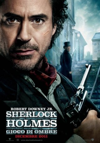 Sherlock Holmes: Gioco di ombre, una locandina italiana del film