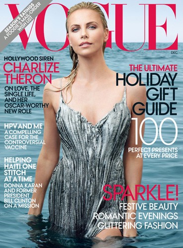 Charlize Theron Una Sirena Sulla Cover Di Vogue Usa Novembre 2011 222638