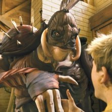 Freddie Highmore in una scena del film Arthur 3 - La guerra dei due mondi