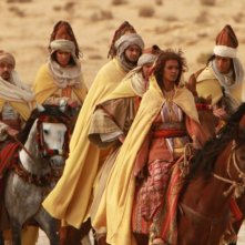 Il principe del deserto, Liya Kebede a cavallo in una scena tratta dal film