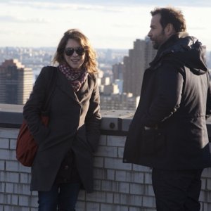 Isabella Ragonese e Fabio Volo protagonisti del film Il giorno in più