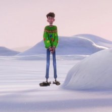 Arthur Christmas: Il figlio di Babbo Natale in 3D, il piccolo Arthur spaesato e solo sulla neve