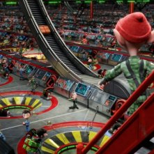 Arthur Christmas: Il figlio di Babbo Natale in 3D, la catena di montaggio dei regali di Natale