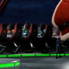 Arthur Christmas: Il figlio di Babbo Natale, una scena del film delle feste 2011