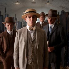 Boardwalk Empire: Michael Stuhlbarg, Vincent Piazza e Anatol Yusef in una scena dell'episodio Two Boats and a Lifeguard