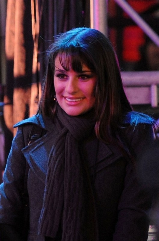 Lea Michele In Una Bella Immagine Di Capodanno A New York 222896
