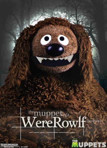 Rowlf Nei Panni Di Wererowlf In Una Parodia Di Twilight Nella Locandina De I Muppet 222779