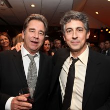 Beau Bridges insieme al regista Alexander Payne sul red carpet della premiere di The Descendants a Beverly Hills