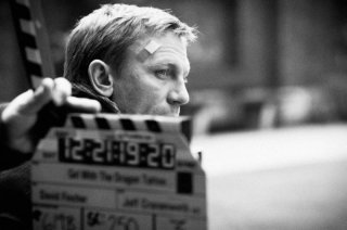 Daniel Craig sul set del film Millennium - Uomini che odiano le donne