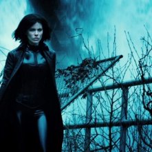 Kate Beckinsale in una bella immagine del thriller fantascientifico Underworld: Il risveglio
