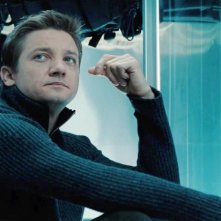 Jeremy Renner in una scena di Mission: Impossible - Protocollo Fantasma
