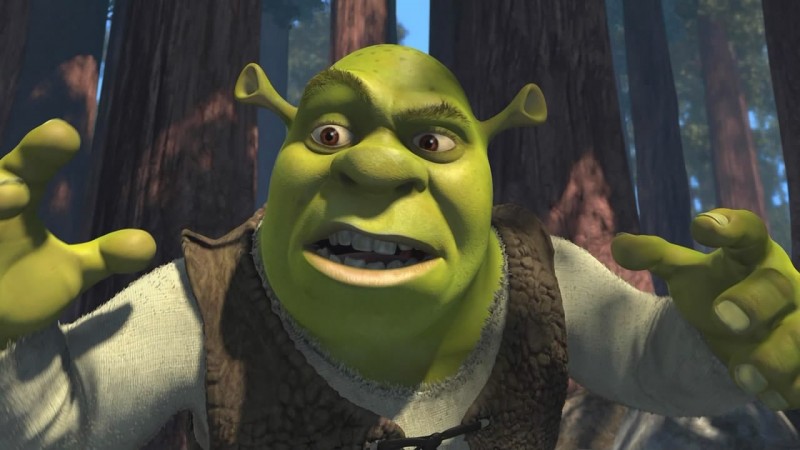 Primo piano di Shrek