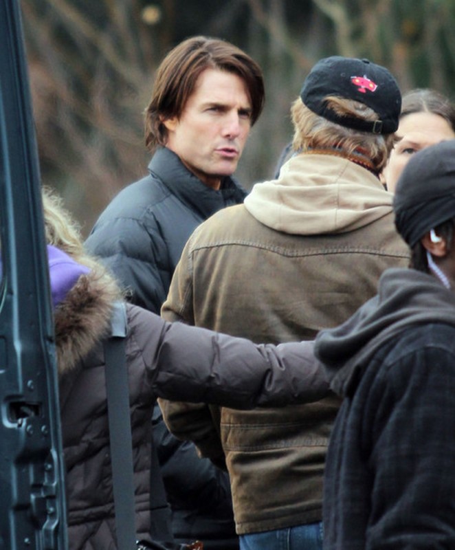 Tom Cruise Sul Set Di Mission Impossible Protocollo Fantasma 223222