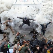 Sherlock Holmes: Gioco di ombre, un'esplosiva scena del film